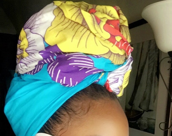 The "Rose Tattoo" hair wrap