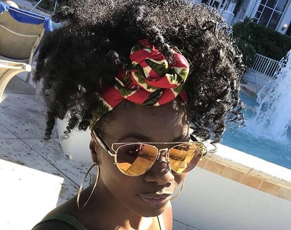 The "Watermelon" hair wrap