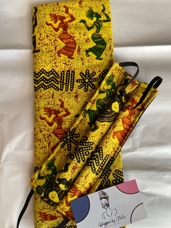 Wrap & filtered Mask set (dance)
