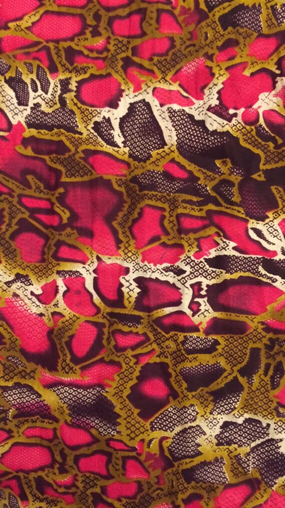 The "Pink Snake" hair wrap