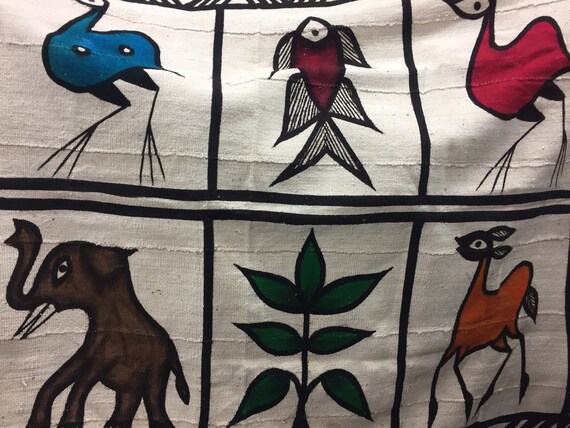 The "Mud Cloth" throw
