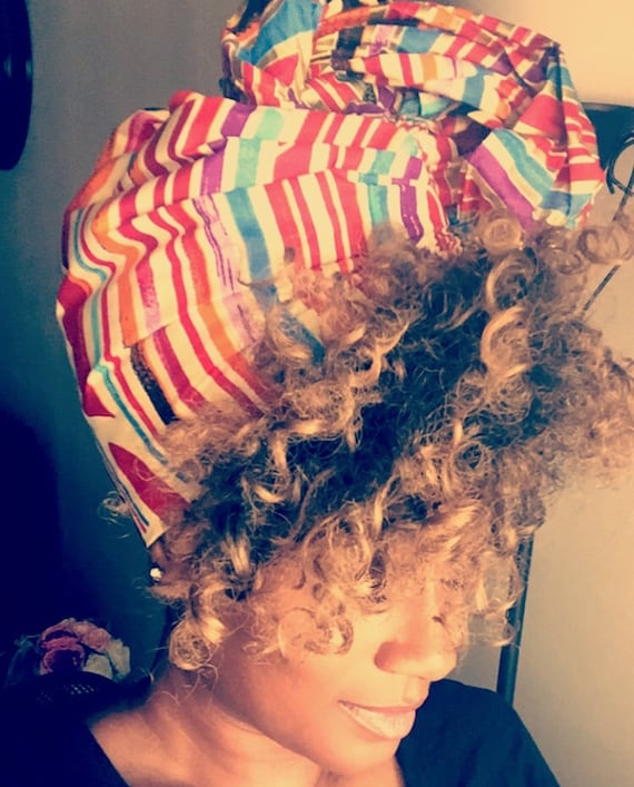 The "Hard Candy" hair wrap