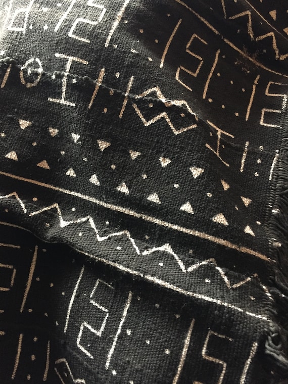 The "Mud Cloth" throw