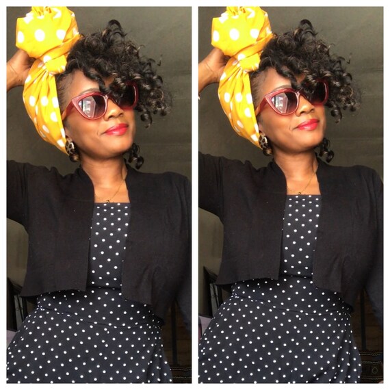 Head wrap “Polka dot”