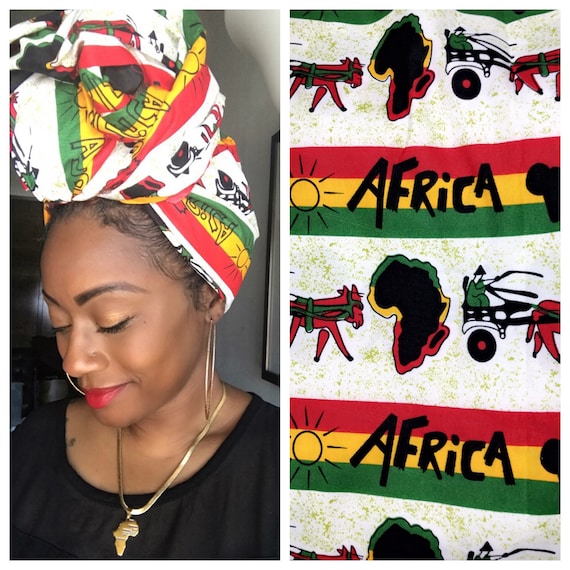 Head wrap “Africa”