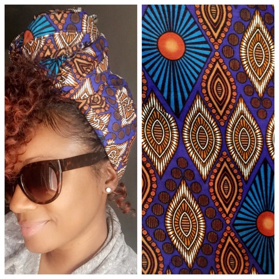 The "Brown seed" hair wrap