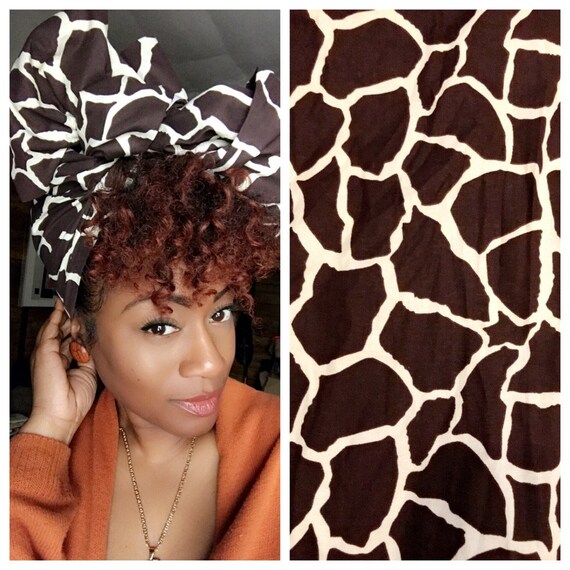 Head wrap “Giraffe”