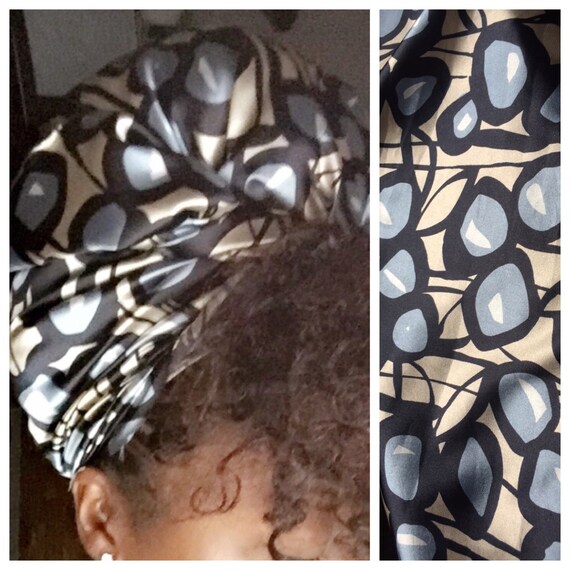 The “Pie” Satin hair wrap