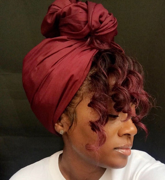 The "Solid" Dark Plum wrap