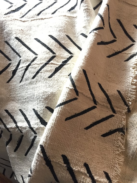 The "Mud Cloth" throw