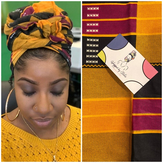 The "Letterman" hair wrap