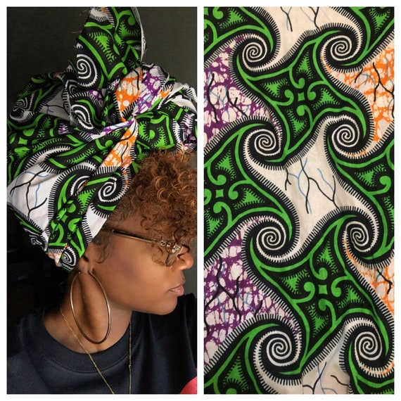 Head wraps "Sour patch"