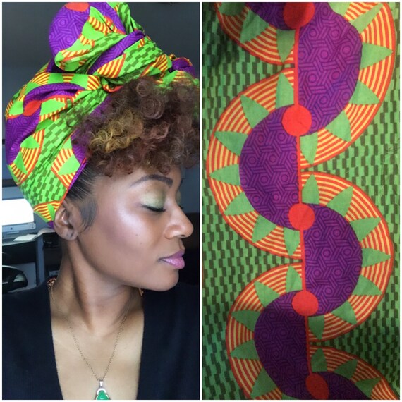 Head wrap “Vineyard” wrap
