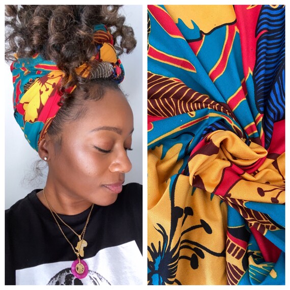 The "Caramel Palm" Stretchy wrap