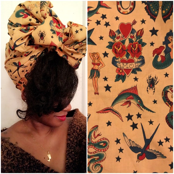 Head wrap “Tatted”