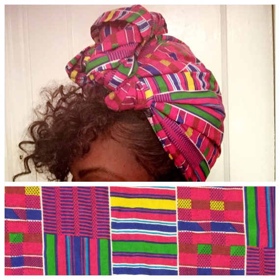 The "Candy Land" hair wrap