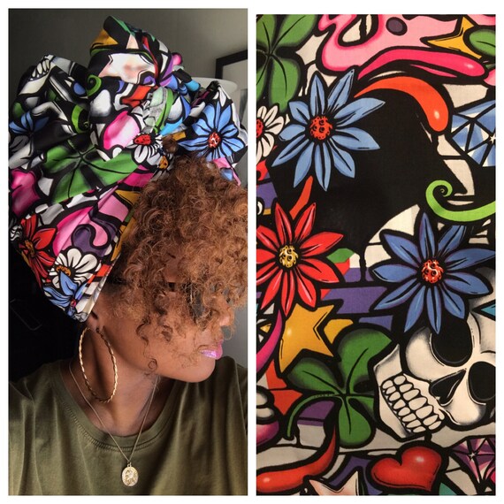 Head wrap “Graffiti”