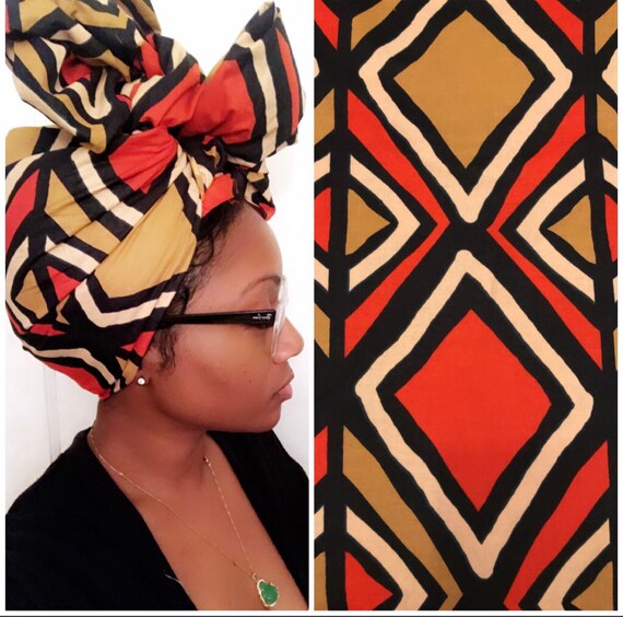 Head wrap "Rust"
