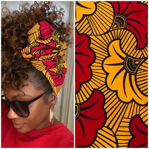 The "Fire Ball" hair wrap