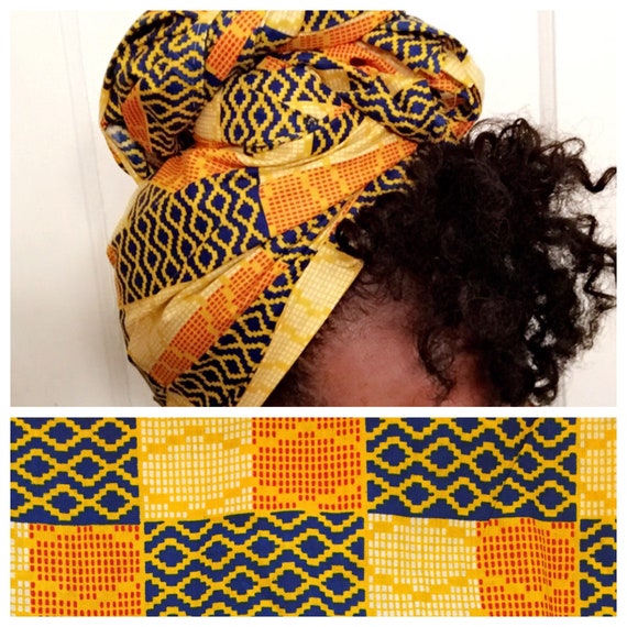 Head Wrap The "Lemon" hair wrap