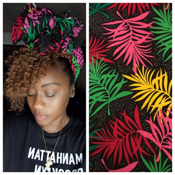 The "colorful Palm" wrap
