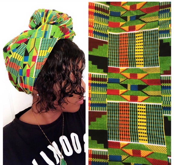 Head wrap “Parakeet”