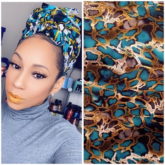 The "Snake" hair wrap