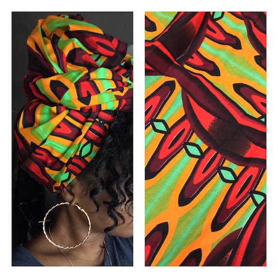 Head wrap “Hot Tamale”