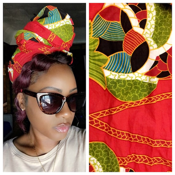 Head wrap “Toucan”