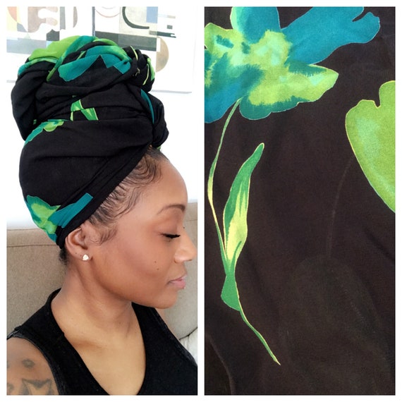 Head wrap “Green Tea”