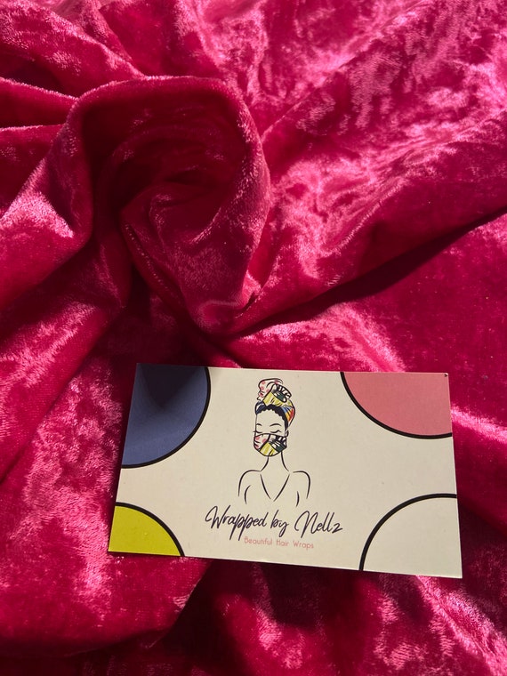 The “Crushed Velvet” wrap