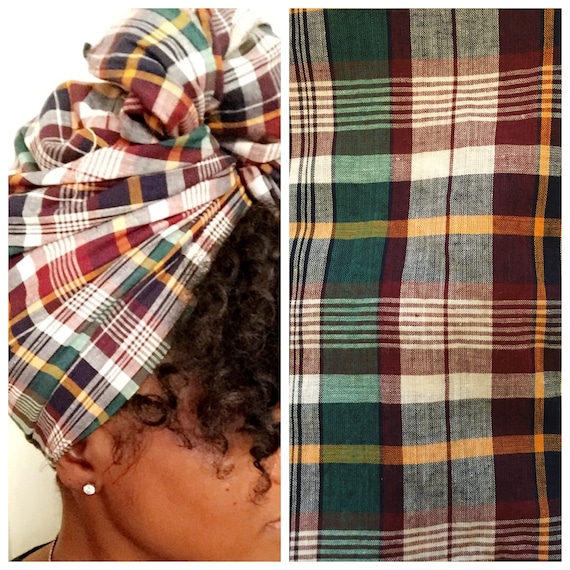 The "Plaid" hair wraps