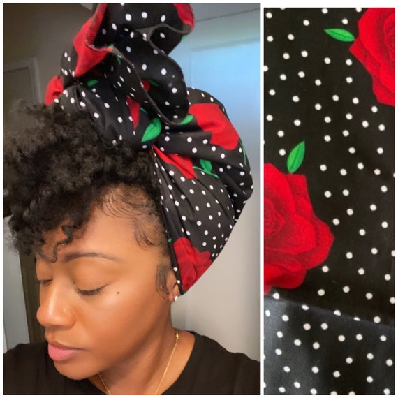 The “Polka Dot Rose” wrap