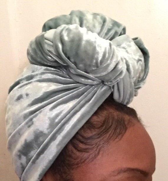 The "Mint Velvet" hair wrap