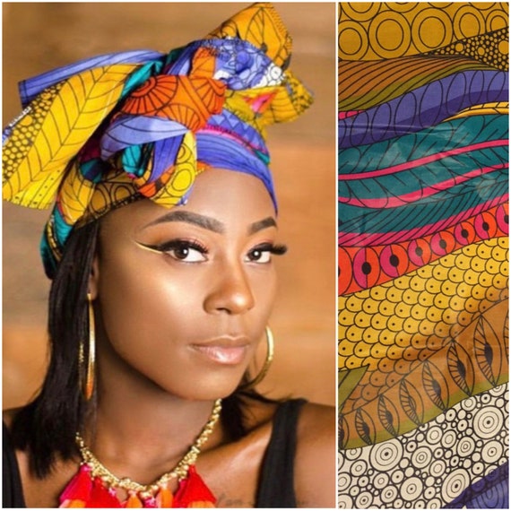 Head Wrap The "Color Valley" hair wrap