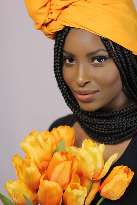 The "Solids" hair wraps