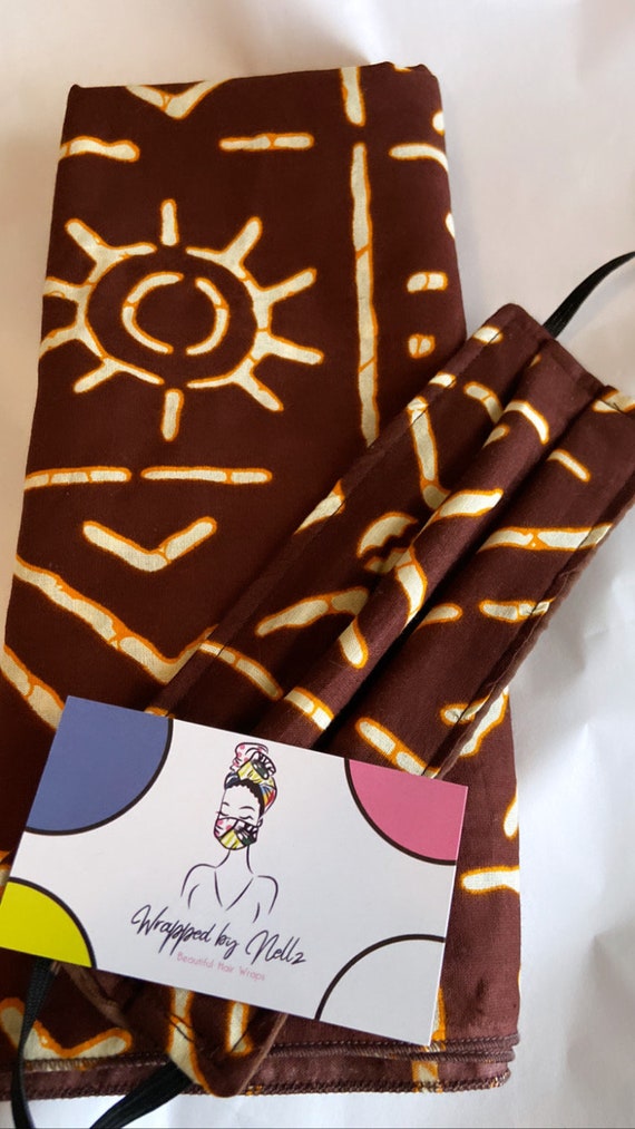 Wrap & Filtered Mask Set (Salted Caramel)