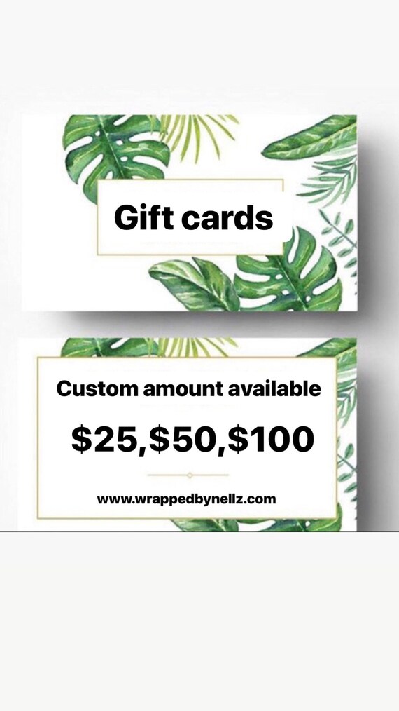 Gift cards
