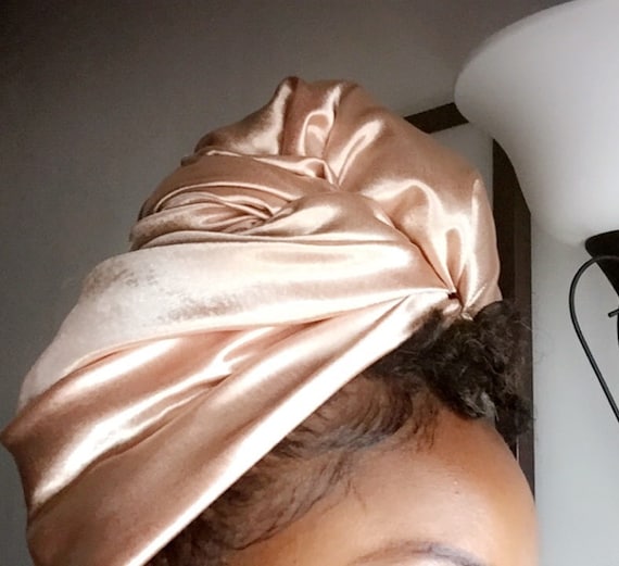 The "Crepe Satin" Nude wrap