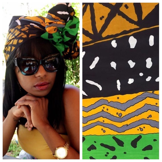 Head wrap “Earth”