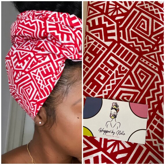 Red Stencil Wrap
