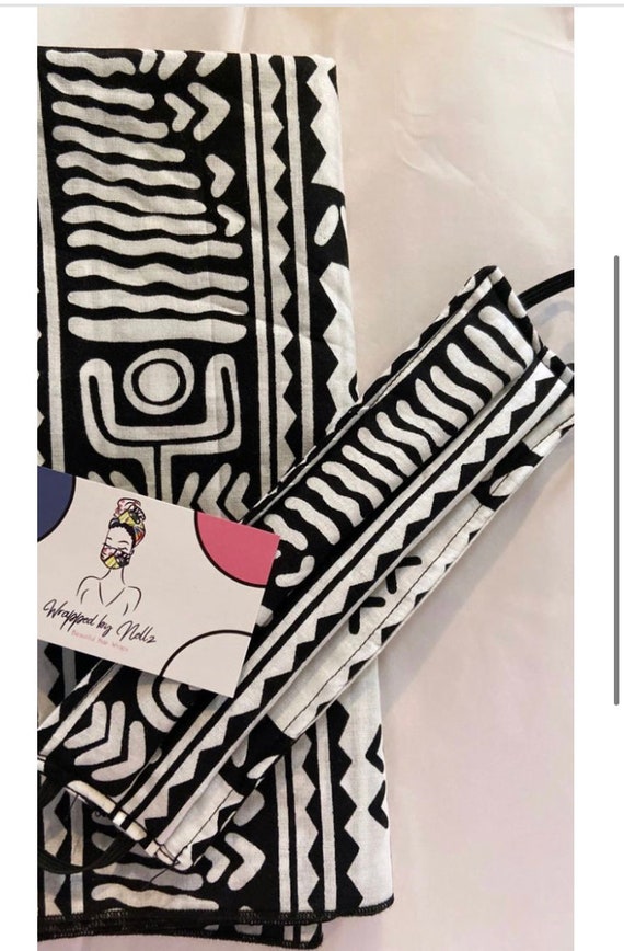 Wrap & Filtered Mask set (cookies n cream)