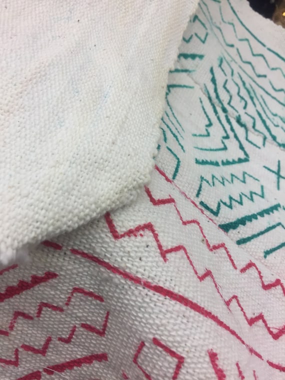 The "Mud Cloth" throw