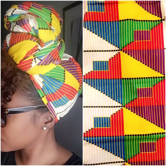 The "Crayola" hair wrap
