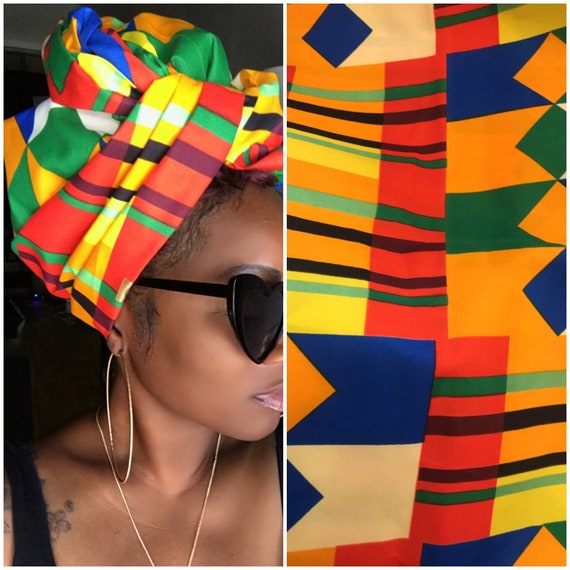 Head wrap “A different world”