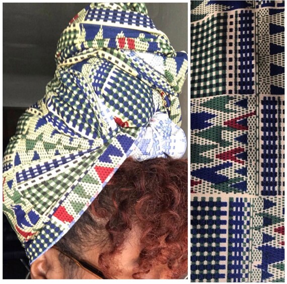 Head wrap stretchy