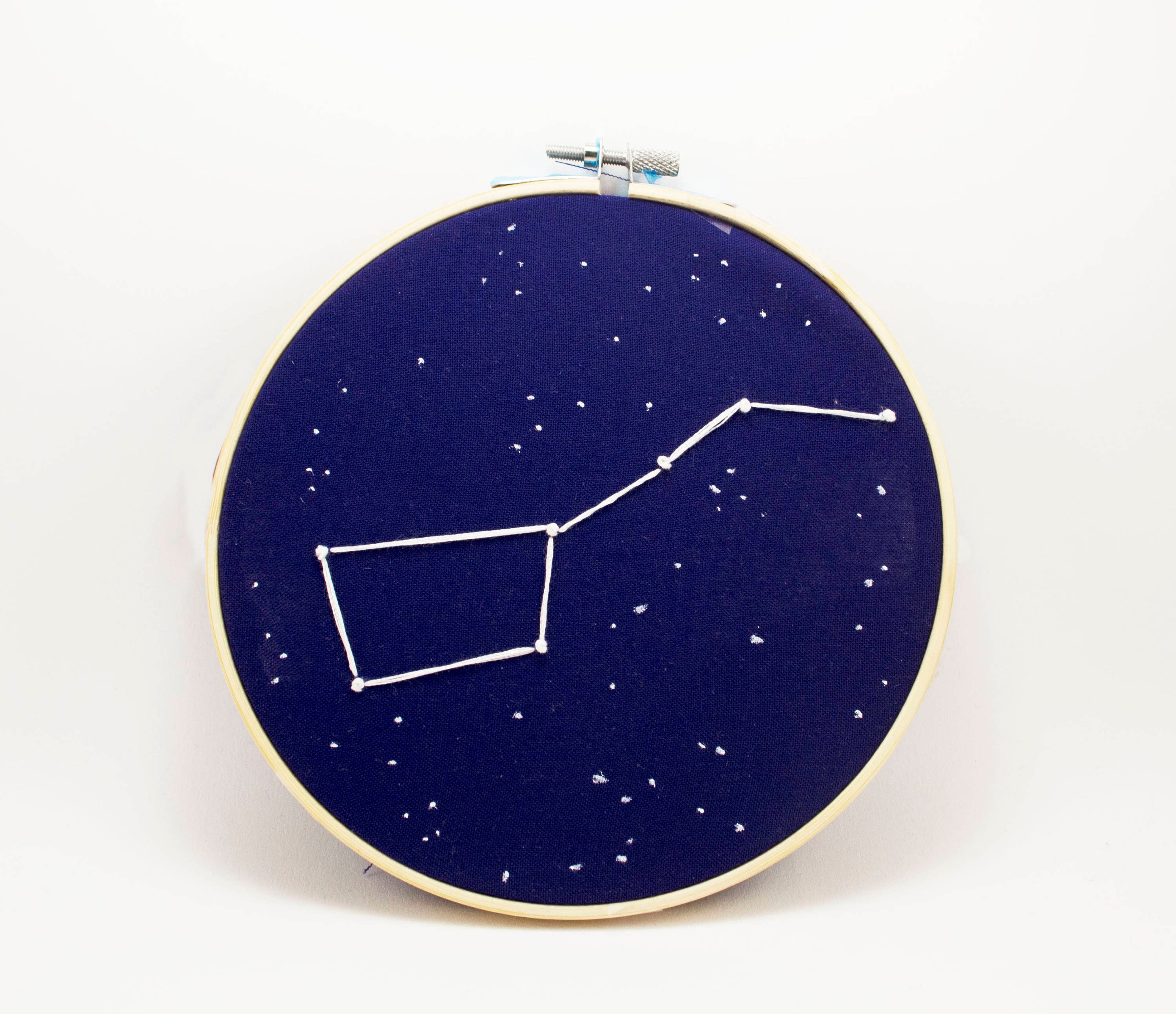 Constellation embroidery hoop art Big Dipper hand embroidery Etsy