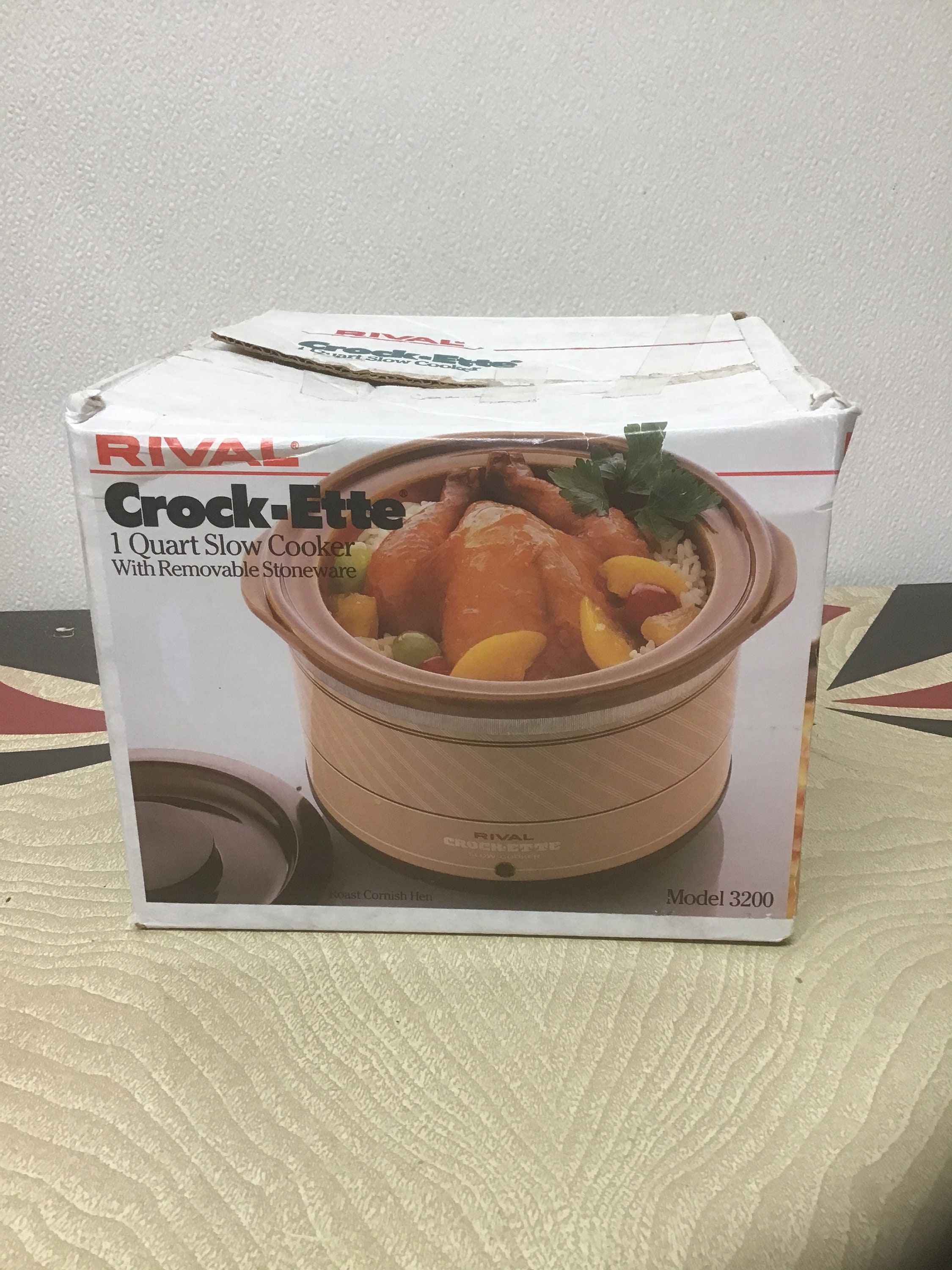 NEW, OPEN BOX Vintage Rival Crock-Ette Slow Cooker Crock Pot Model