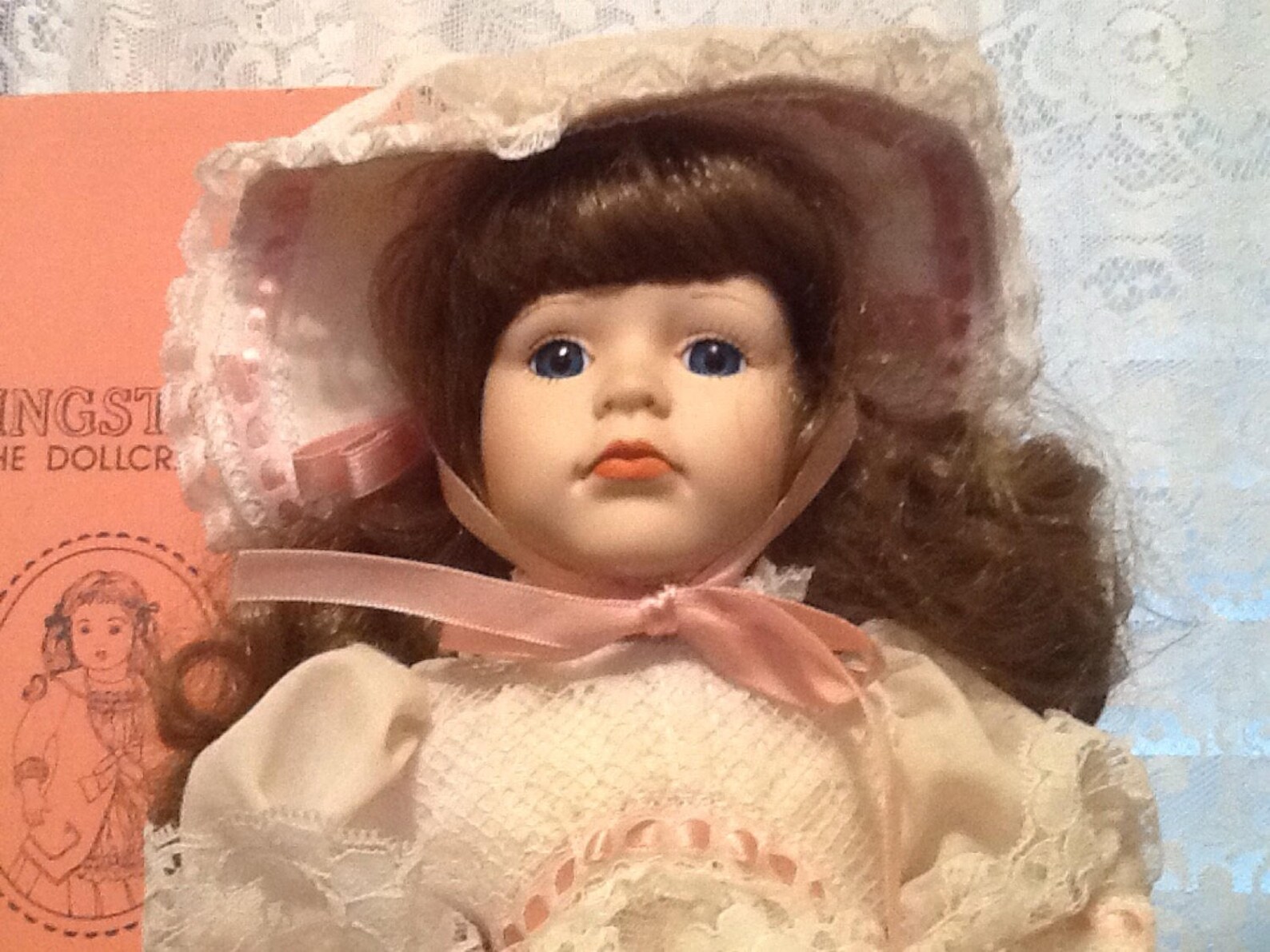 Kingstate Doll Michelle Beautiful Porcelain Doll Victorian Etsy