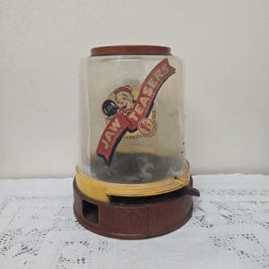 Gumball Machine Jaw Teasers Penny Candy Dispenser 1950’s Vending